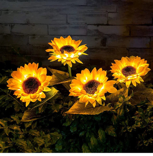 Led Solar Sunflower Lights